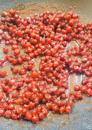 Hình của món Mứt chùm ruột.