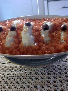 Una foto de Pollo para la cena de Navidad (PLATO FRÍO)