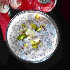 A picture of Gond katira sharbet.