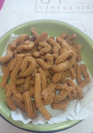 Foto resep Akar kelapa wijen