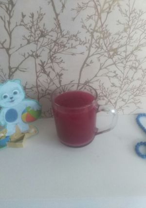 عکسی از دستور آب انار به روشی آسان :-)