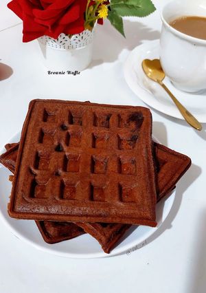 Foto resep Brownie Waffle