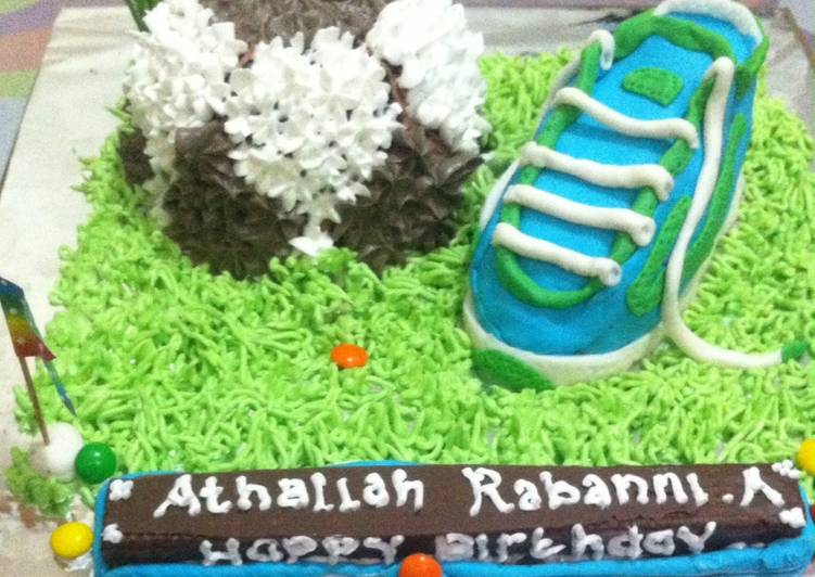 Cake ultah bola
