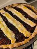 Apple and date festive fall pie!!! 3 apple vers. ~12 ingredients: no stovetop needed