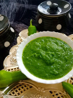 ગ્રીન ચટણી (Green Chutney recipe in Gujarati) રેસીપી મુખ્ય ફોટો