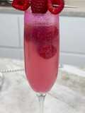 Mimosa de frutos vermelhos