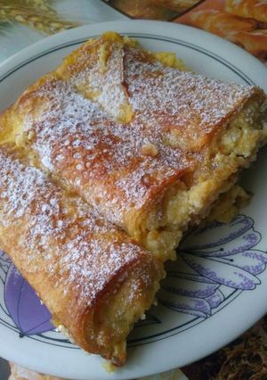 Bécsi túrós palacsinta recept fotója