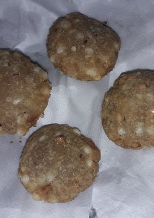 A picture of Tapioca (sabudana) vadas: maharashtrian breakfast.