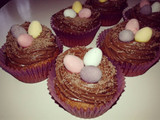 Narancsos cupcake