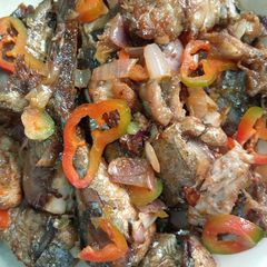 A picture of Spicy Fried fish.