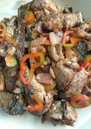A picture of Spicy Fried fish.