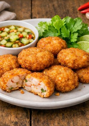 Une photo de Tod Man Goong — Galettes de crevettes thaïlandaises