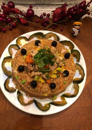 A picture of Royal Vegetable Rice.