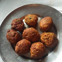 A picture of Mutton koftas.