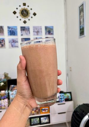 Foto resep Banana Chocolate Smoothies