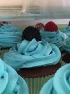 Una foto de Cupcackes de chocolate 🍫
