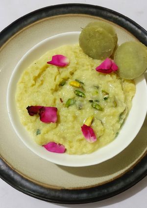 A picture of Sweet potato rabri.