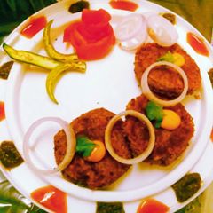A picture of Rajma Galauti Kabab.