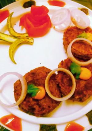A picture of Rajma Galauti Kabab.
