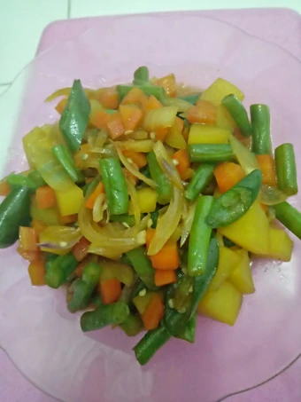 Cara Gampang Membuat Resep Tumis sayur pelangi yang Bisa Manjain Lidah Anti Ribet, Lezat