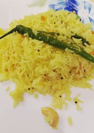 A picture of Gum gum lemon rice.