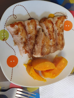 Una foto de Corvina a la plancha