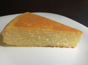 Una foto de Torta matera fácil y rápida sin gluten ni lactosa, de harina de maíz blanco precocida