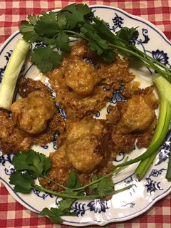 A picture of California Farm Scallops au Gratin.