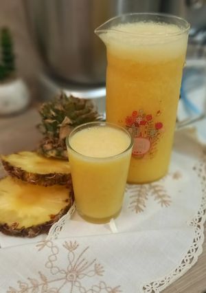 صورة لوصفة عصير الأناناس 🍍