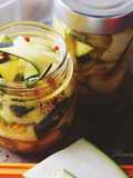 Pickles de Curgete e Cebola