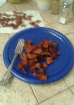 A picture of Bacon Chips.