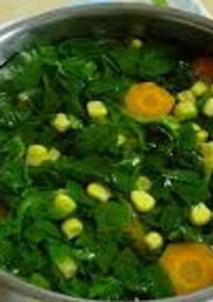 Foto resep Sayur bening bayam wortel
