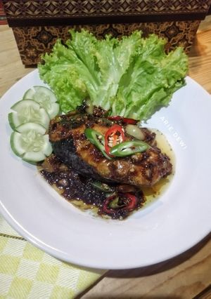 Foto resep Ikan Tenggiri Bumbu Kecap