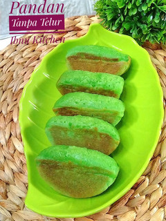 Foto resep Kue Pukis Pandan Tanpa Telur