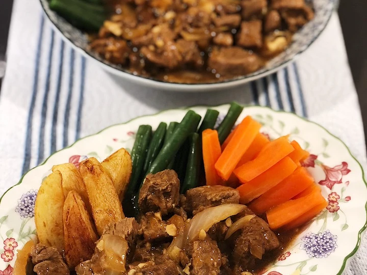 Cara Mudah Menyiapkan Resep Bistik Jawa Daging Sapi Anti Ribet, Enak