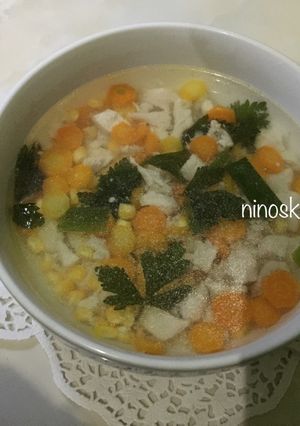 Foto resep Sop Ayam jagung