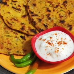 A picture of Barley ka spicy chilla.