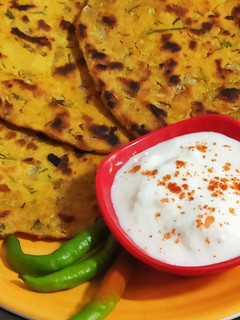 A picture of Barley ka spicy chilla.