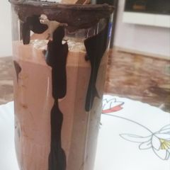 A picture of Choco Nutella Shake.