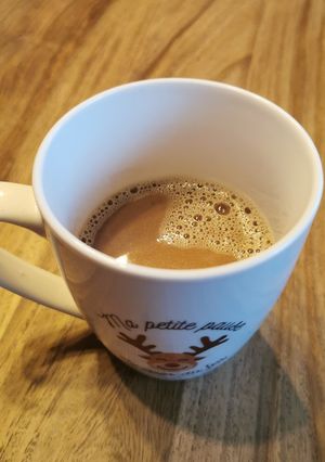Une photo de Chocolat chaud Milka de ma grand mère