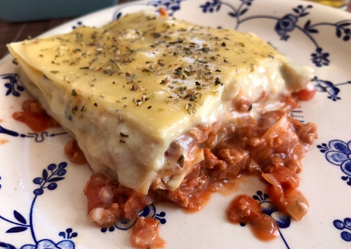 Lasaña vegetariana 🍄🌱