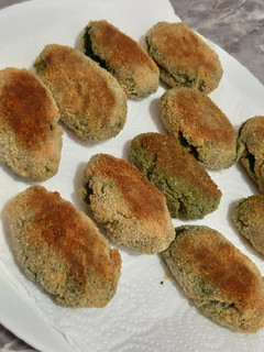 Una foto de Croquetas de brócoli y espinaca
