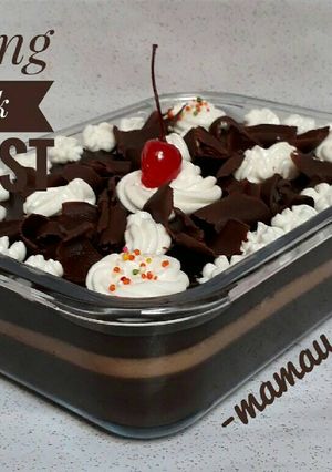 Foto resep Puding Black Forest (#pr_olahancoklat)