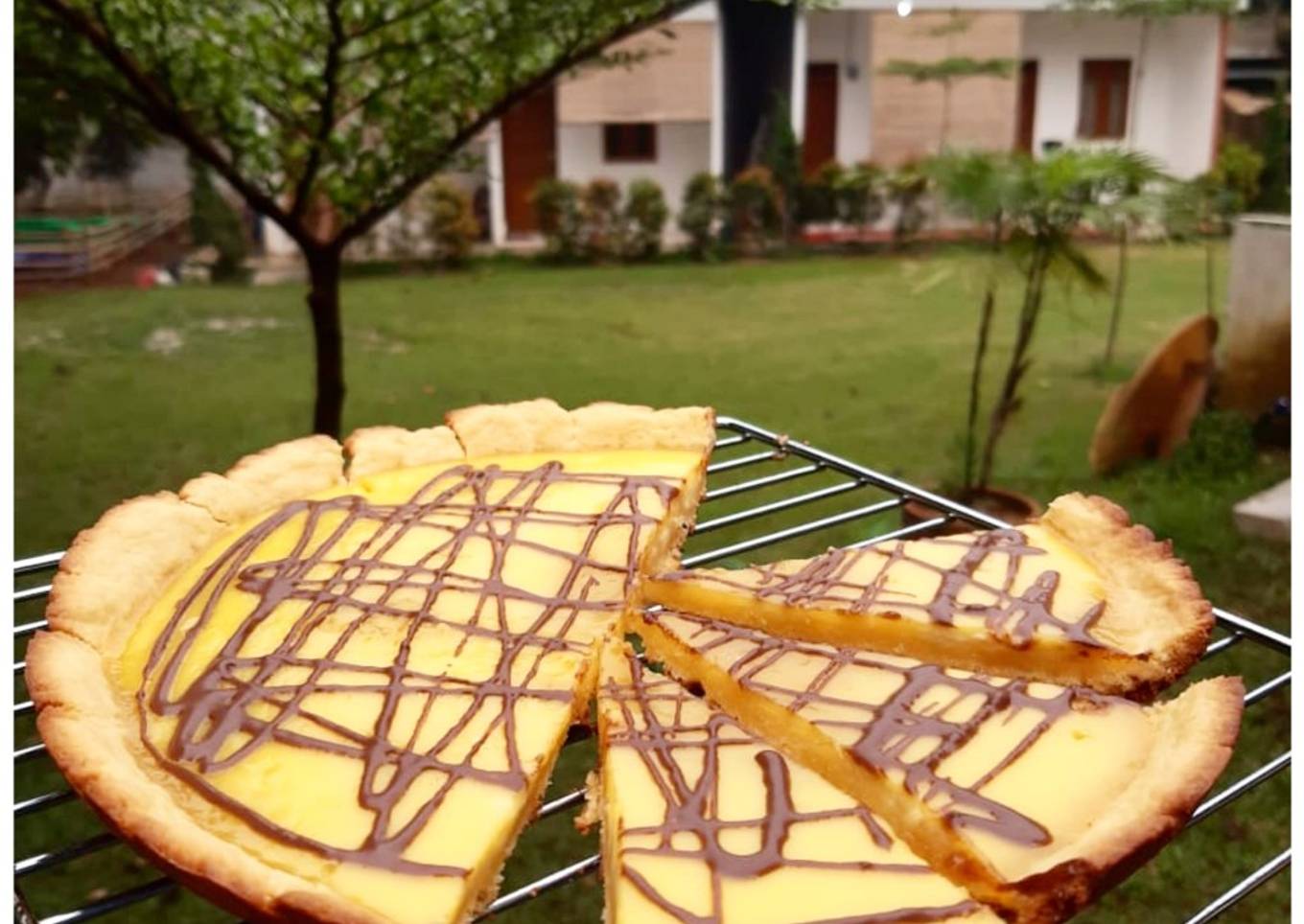 Pie susu teflon mudah,cepat dan enak