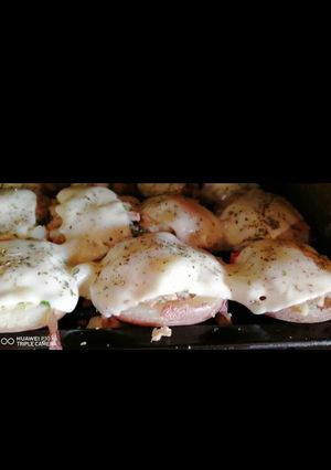 Una foto de Papas rústicas rellenas