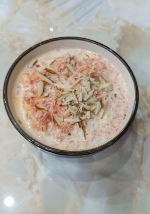 A picture of Carrot Kheer.