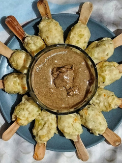 Foto resep Sempol Ayam dengan Selai Kacang Homemade MPASI (12 m+)