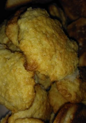 Una foto de Galletas de coco esponjosas y crocantes