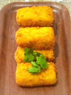 Foto resep Perkedel Kentang Isi Sambal Goreng Udang Wortel