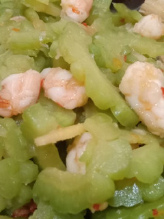 Foto resep Tumis udang pare